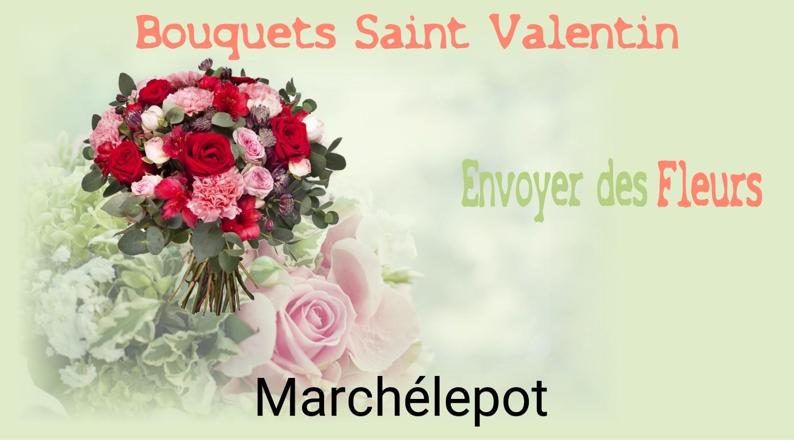 Roses de Saint-Valentin livrées à Marchélepot